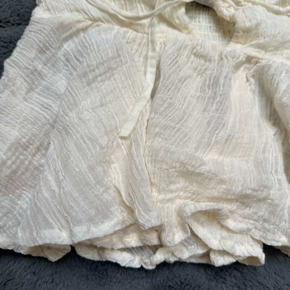 Princess Polly Cream Ruffle Top - Picture 5 of 5